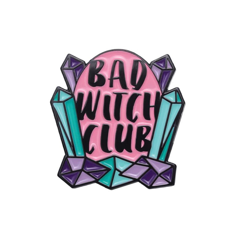 Bad Witch Club Pin - Lace & Thornz