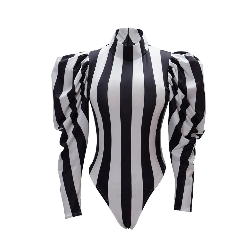 'Bio - Exorcist in Stripes' One Piece Costume - Lace & Thornz