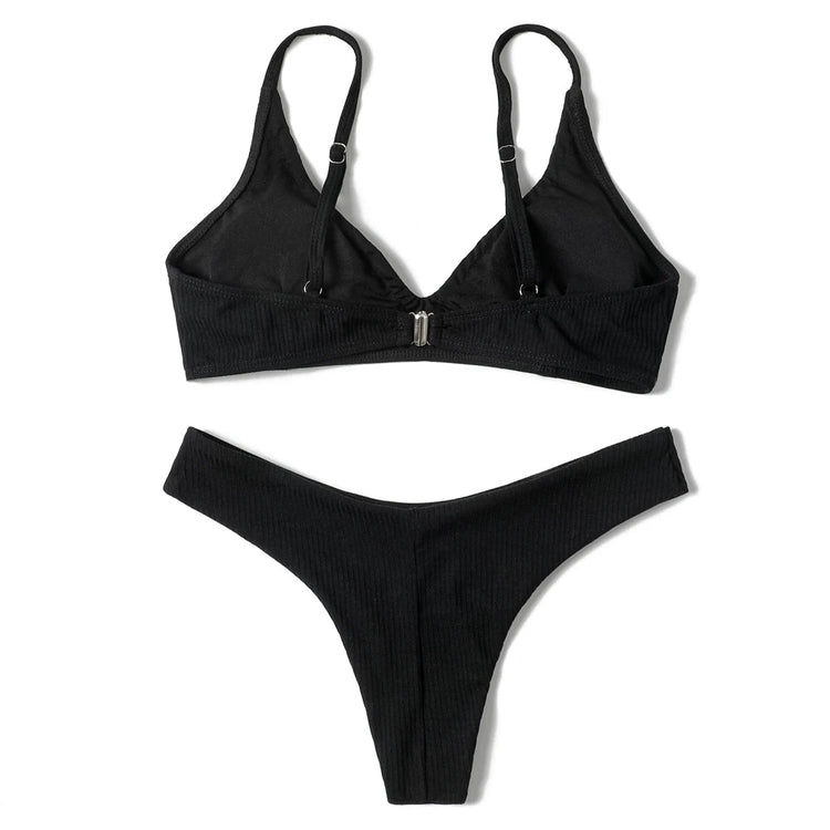 Black Beach Bikini - Lace & Thornz