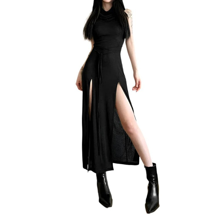 Black Desert Wanderer Dress - Lace & Thornz