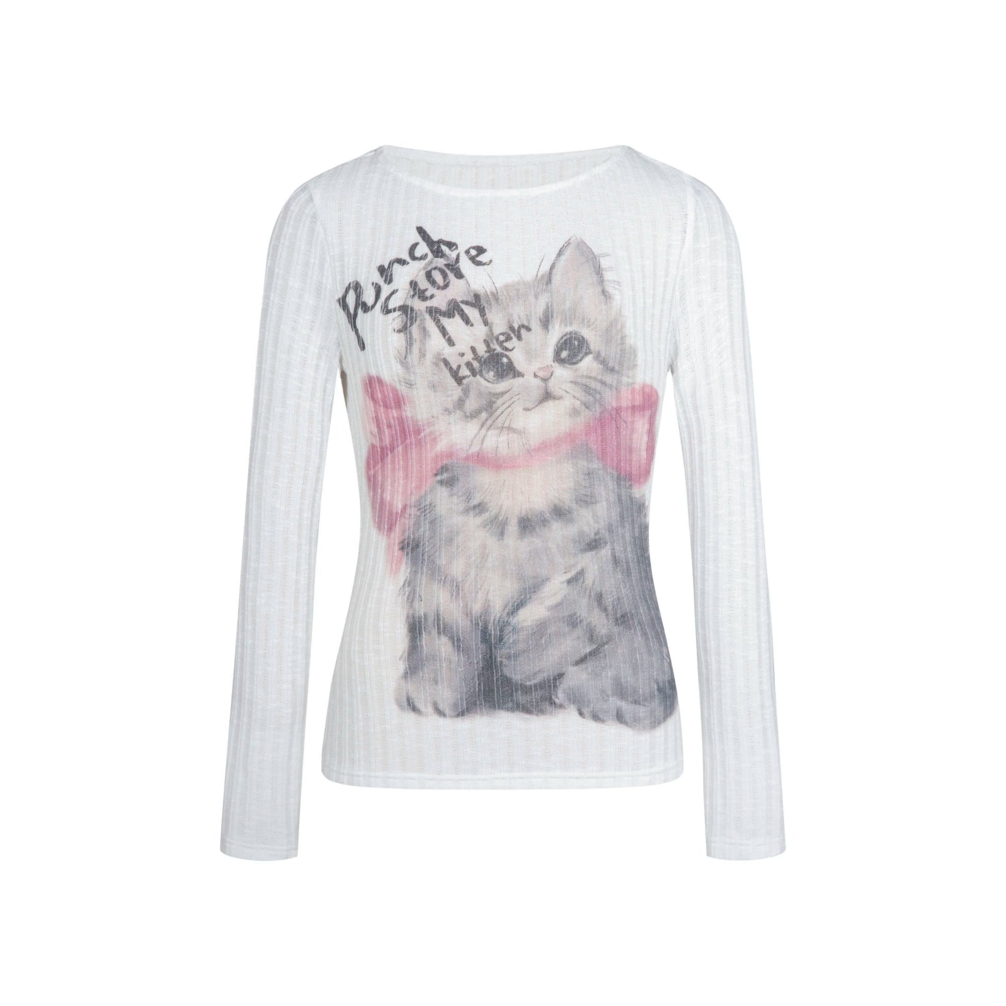 Cat - astrophic Cutie Longsleeve - Lace & Thornz