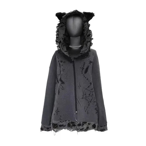 Cat Coven Coat - Lace & Thornz