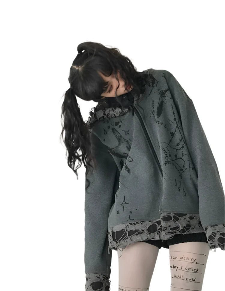 Cat Coven Coat - Lace & Thornz