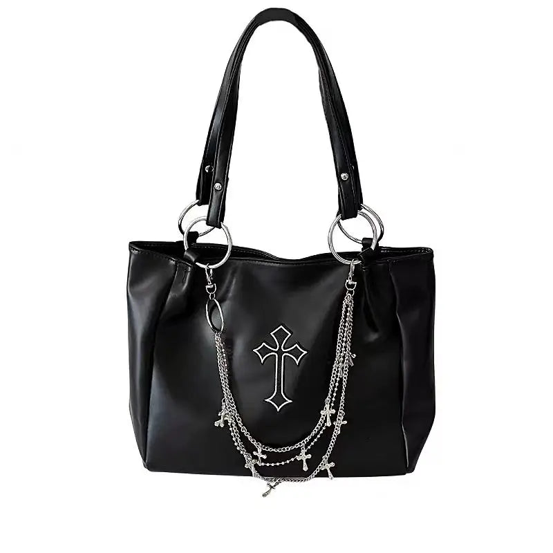 Chains of Goth Handbag - Lace & Thornz