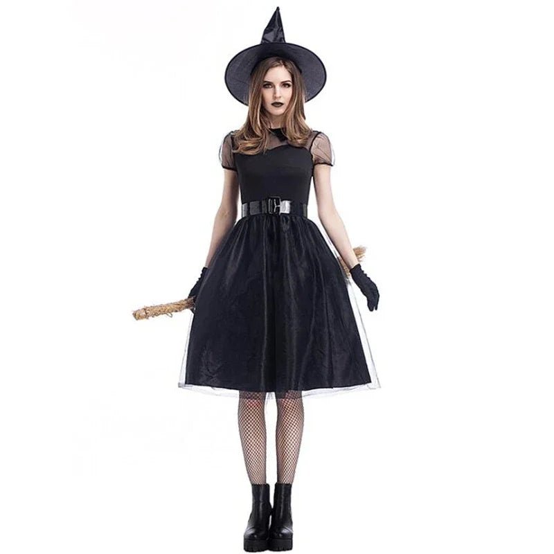 Classic Black Witch Costume - Lace & Thornz