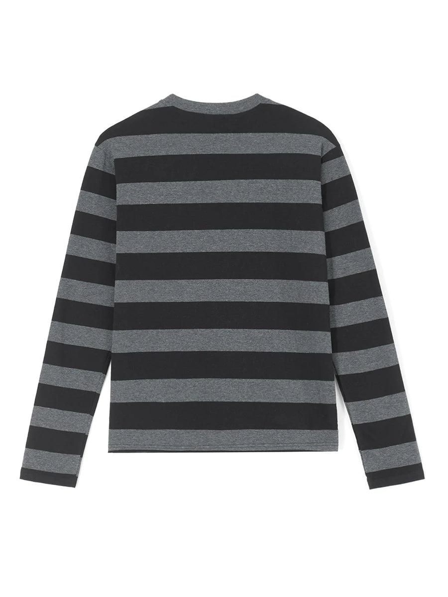 Classic Emo Striped Longsleeve - Lace & Thornz