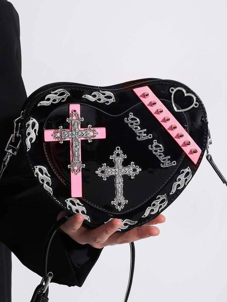 Cross My Path Handbag - Lace & Thornz