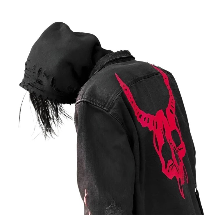 Demon Hunter Denim Jacket - Lace & Thornz