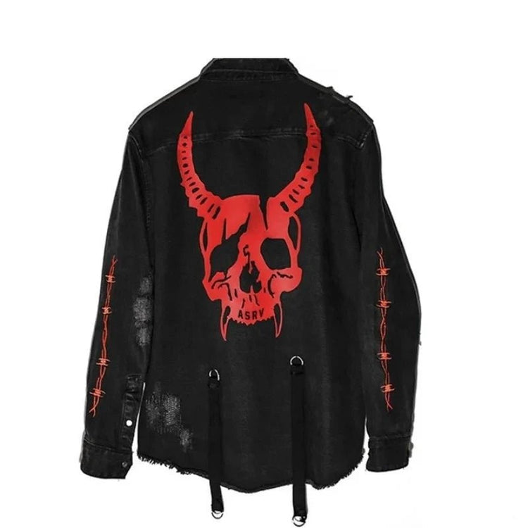 Demon Hunter Denim Jacket - Lace & Thornz