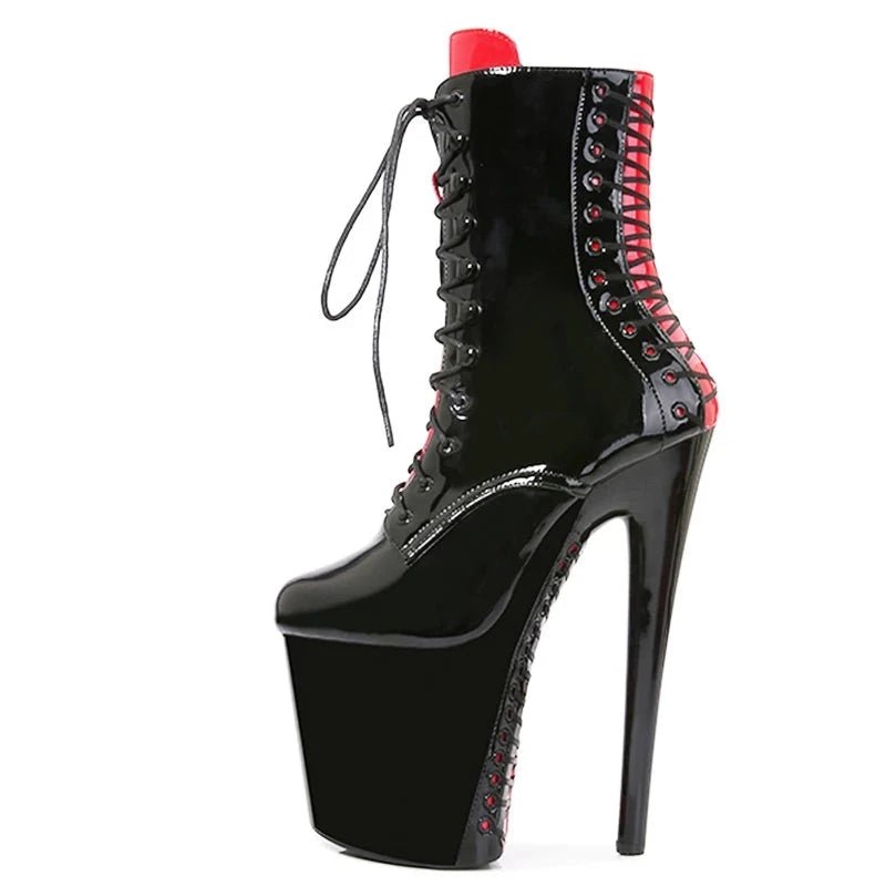 Devil's Pole Dancer Heels - Lace & Thornz