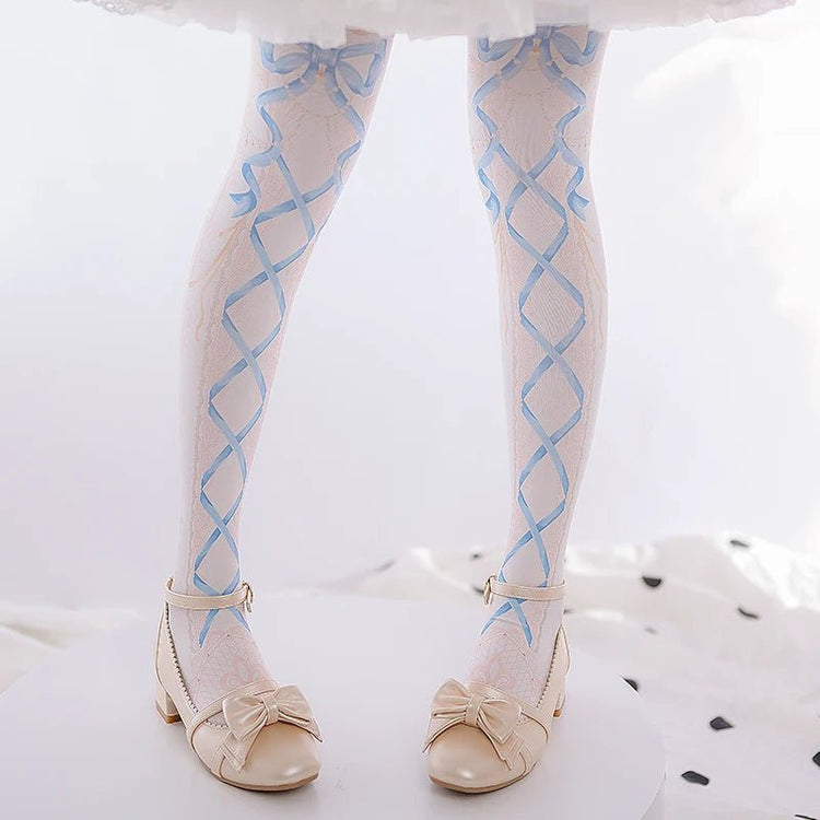 Dollhouse Darling Pantyhose - Lace & Thornz