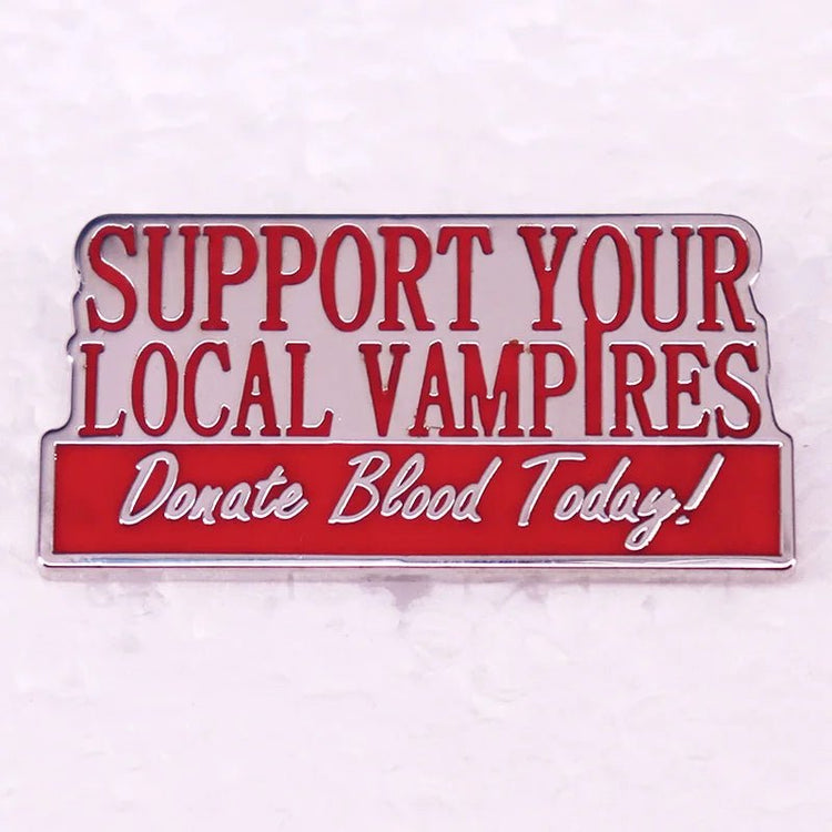 Donate Blood Pin - Lace & Thornz