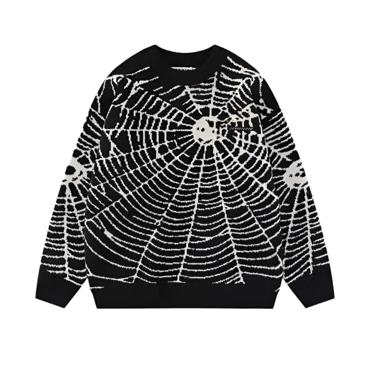 Eight - Legged Enigma Pullover - Lace & Thornz