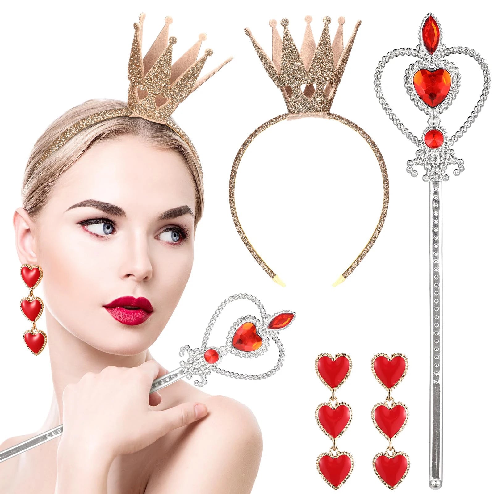 Evil Rhinestone Queen Costume Set - Lace & Thornz