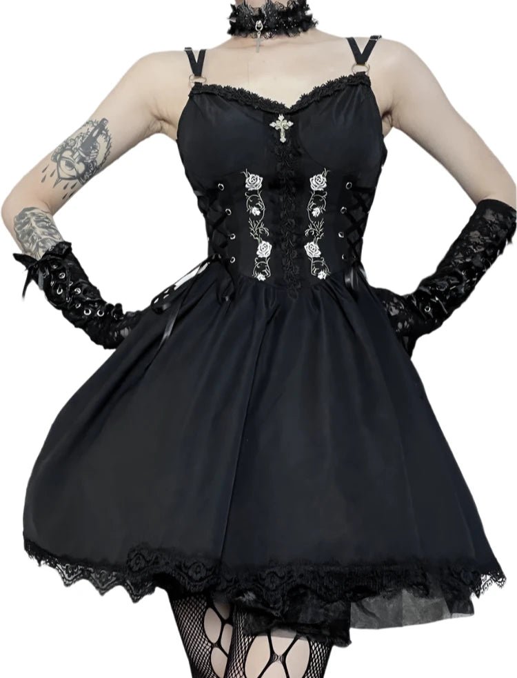 Fanged & Fabulous Dress - Lace & Thornz