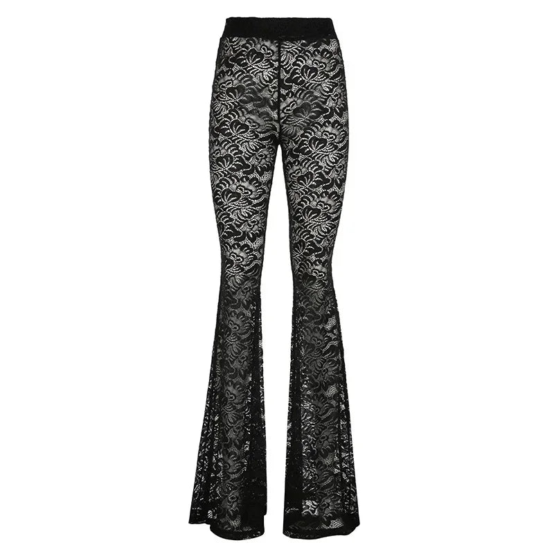 Gothic Gaze Lace Pants - Lace & Thornz