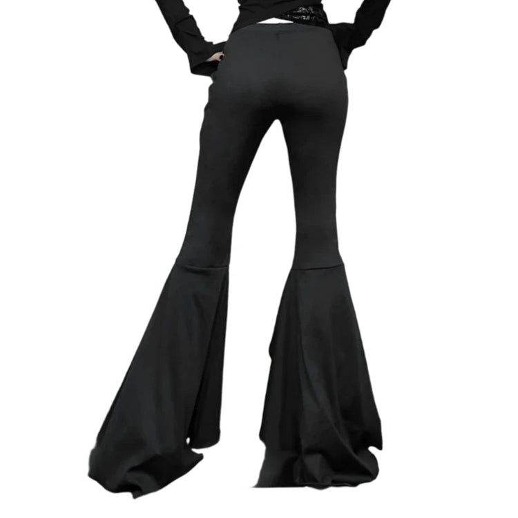 Gothic Siren Flared Pants - Lace & Thornz