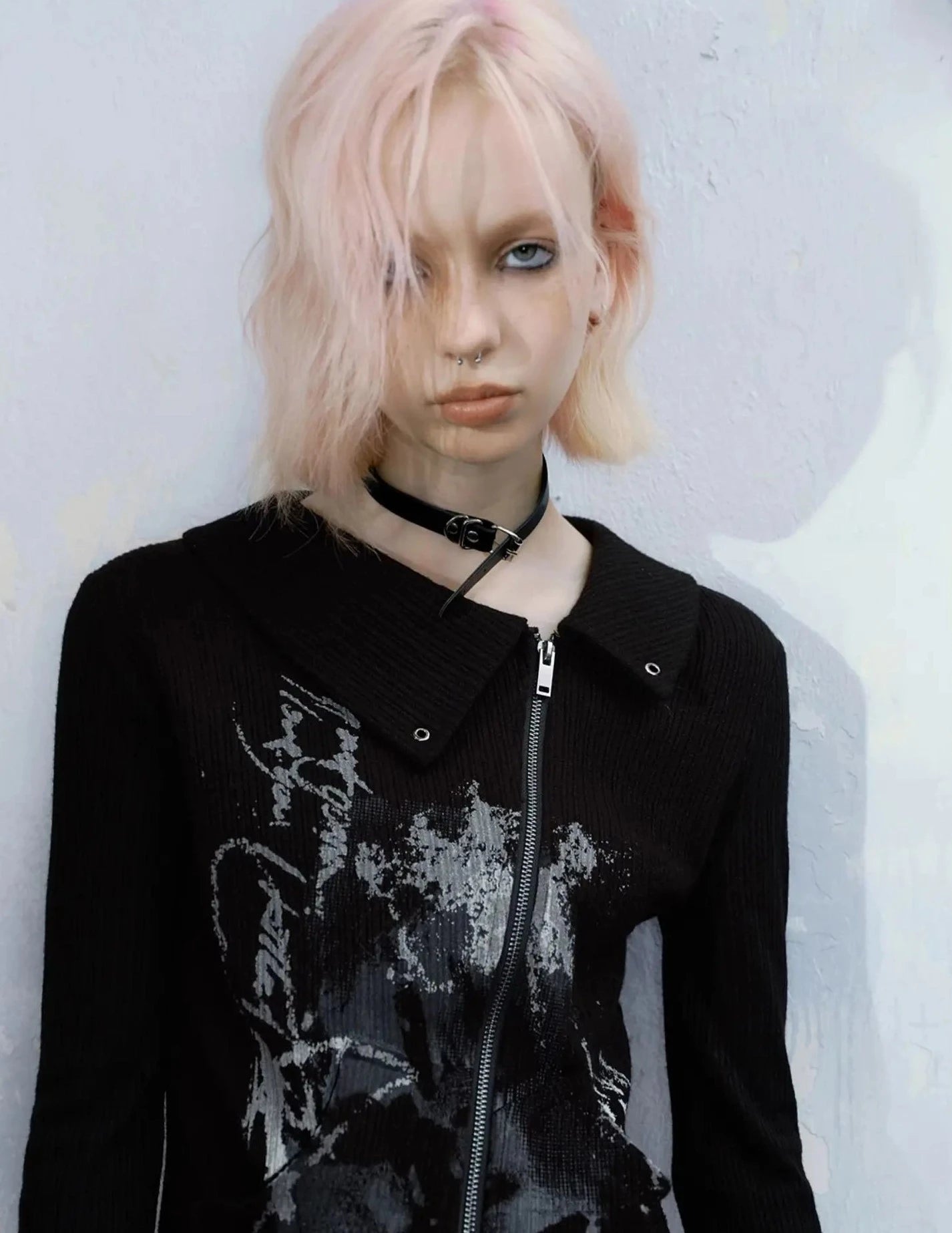 Grunge Graffiti Long Sleeve - Lace & Thornz