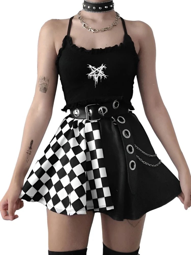 Half Dead, Half Alive Skirt - Lace & Thornz