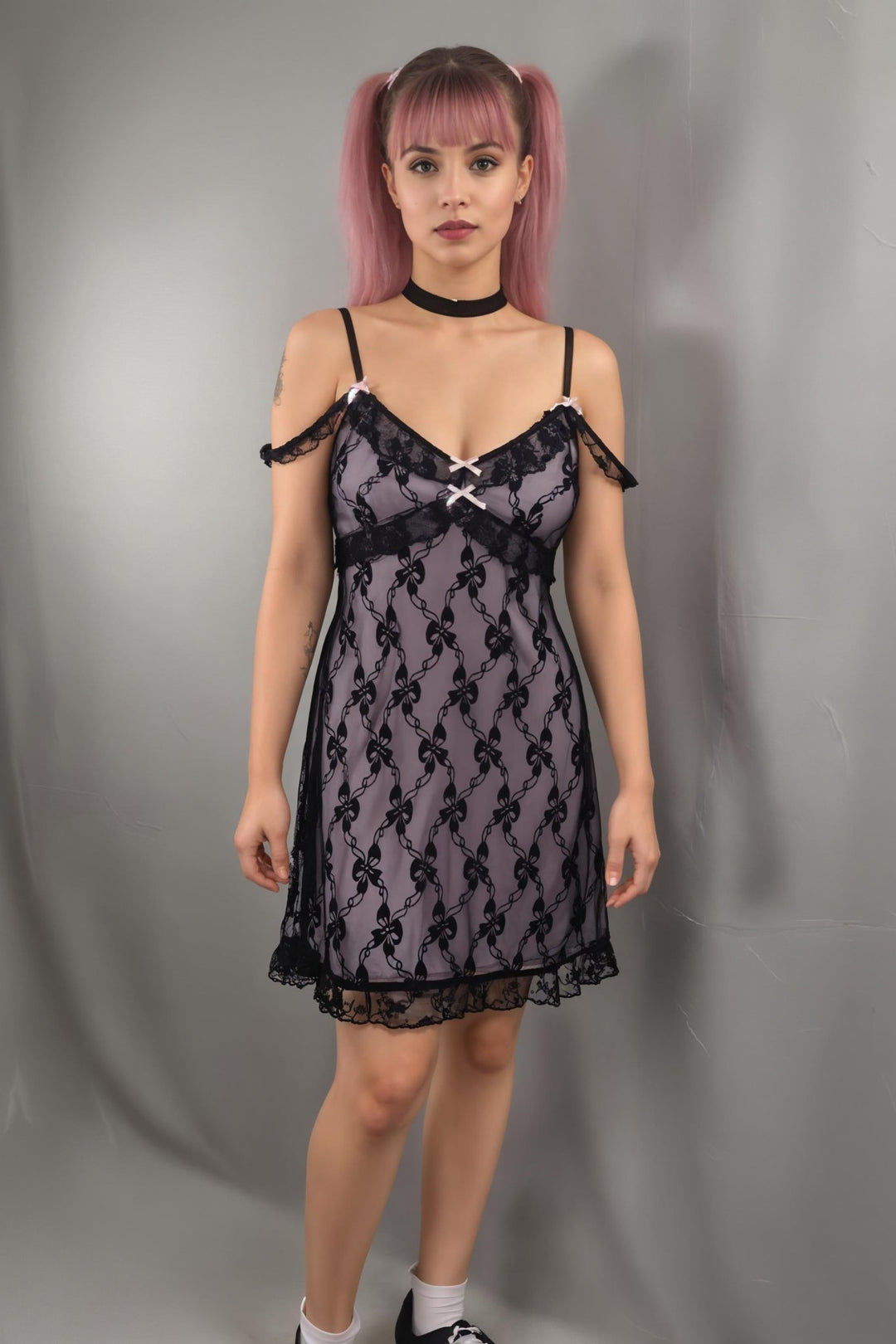 Haunted Hues Lace Dress - Lace & Thornz