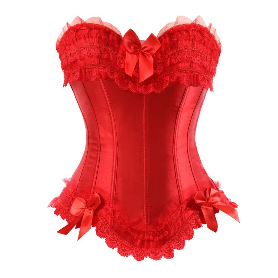 Hellfire Heartbreaker Corset - Lace & Thornz