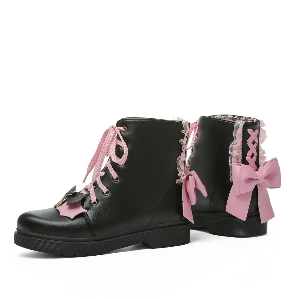 Kawaii Darkling Boots - Lace & Thornz