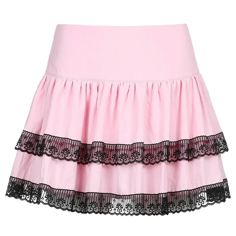 Lace & Lies Mini Skirt - Lace & Thornz