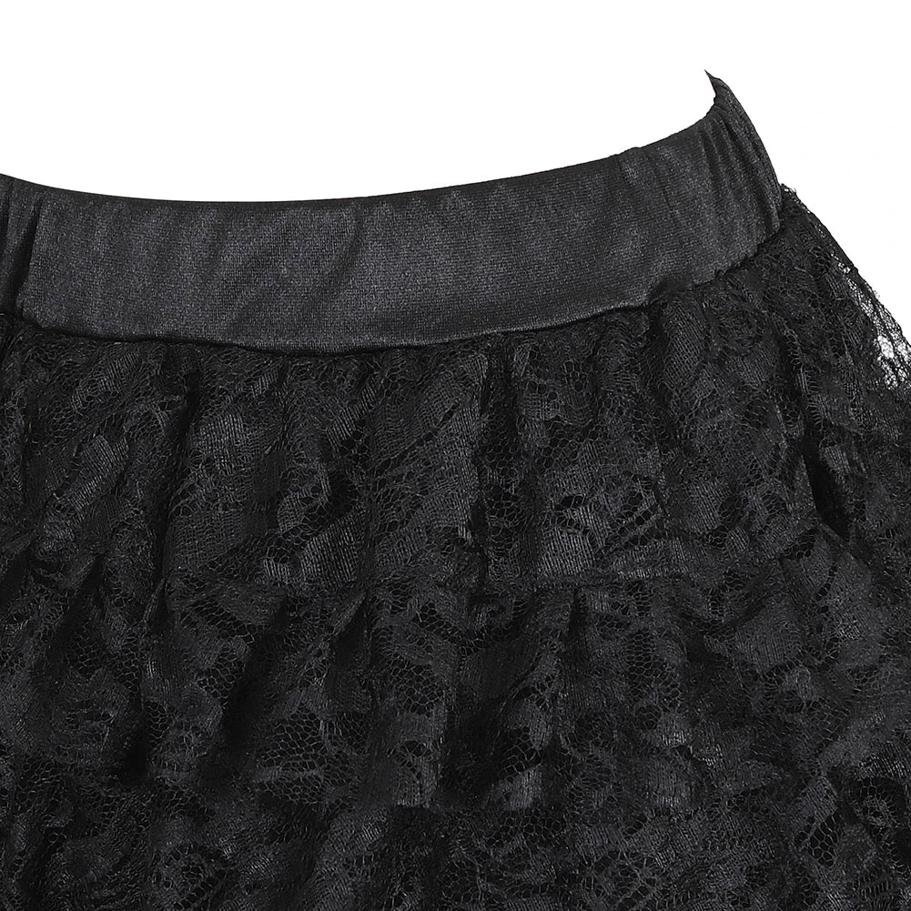 Lace till Death Tulle Skirt - Lace & Thornz