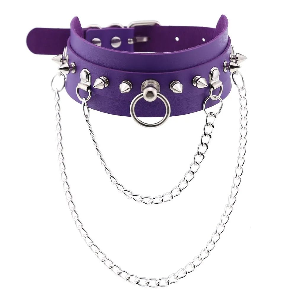 Lavender's Dead Choker - Lace & Thornz