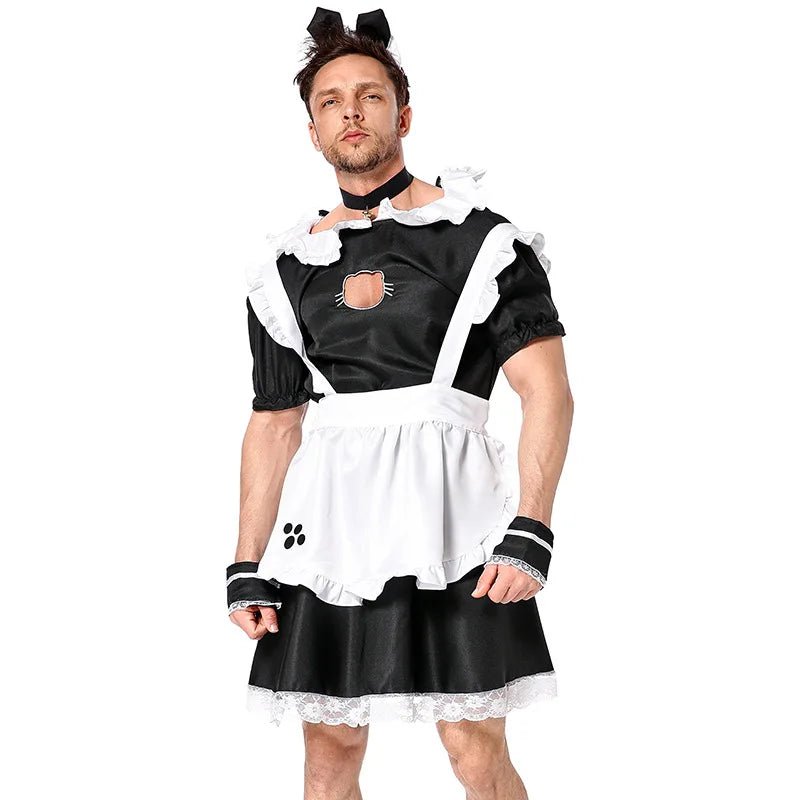 Men's French Maid Costume - Lace & Thornz