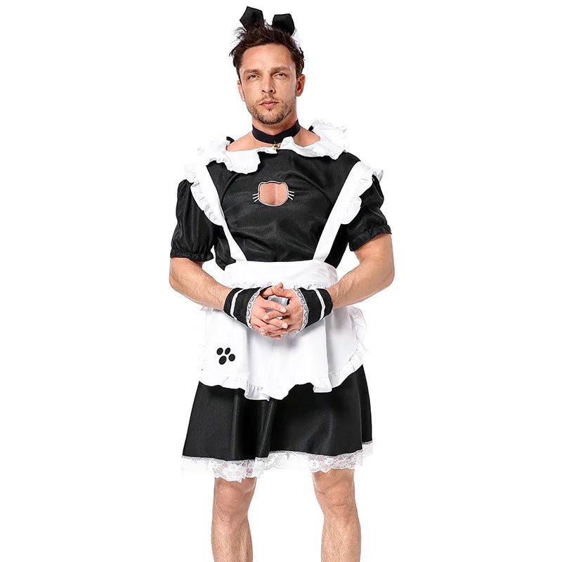 Men's French Maid Costume - Lace & Thornz