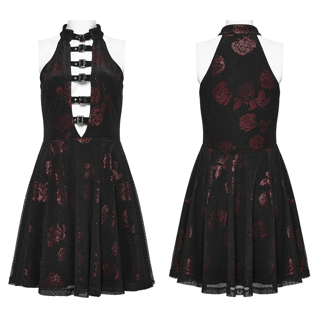 Midnight Rose Dress - Lace & Thornz