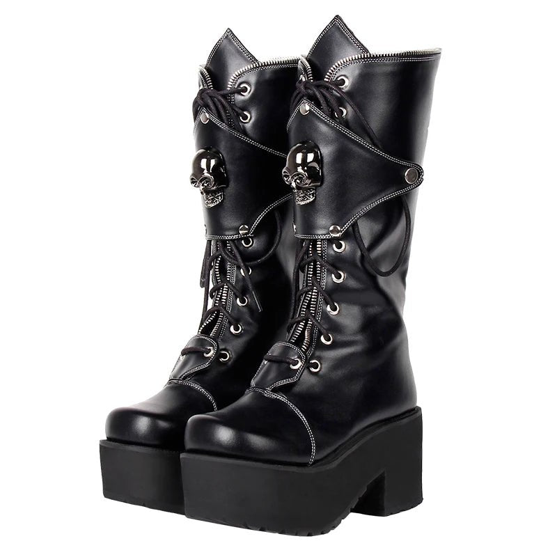 Mori Girl Boots - Lace & Thornz