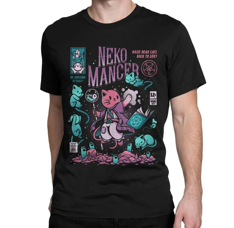 Neko Mancer T-Shirt - Lace & Thornz