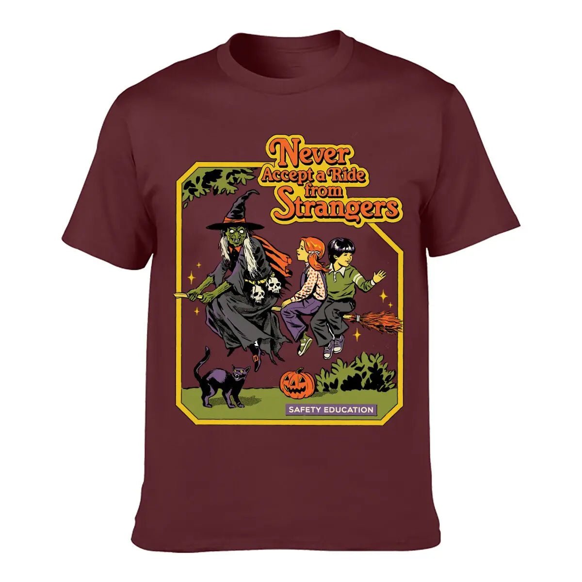 'Never Accept a Ride from Strangers' T-Shirt - Lace & Thornz