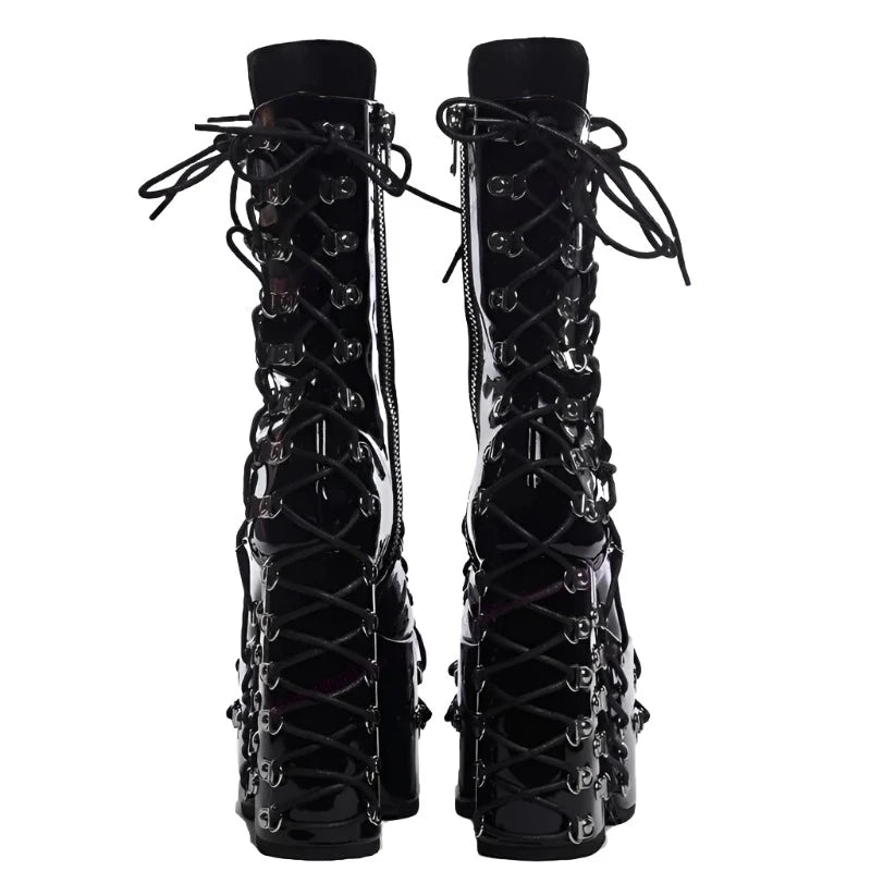 Nyx Obsidian Platforms - Lace & Thornz