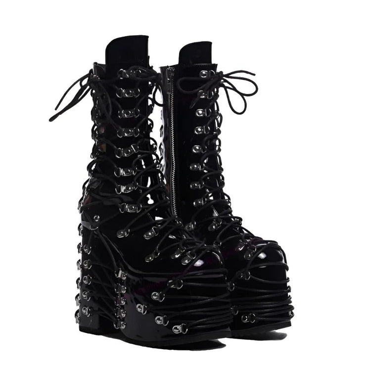 Nyx Obsidian Platforms - Lace & Thornz