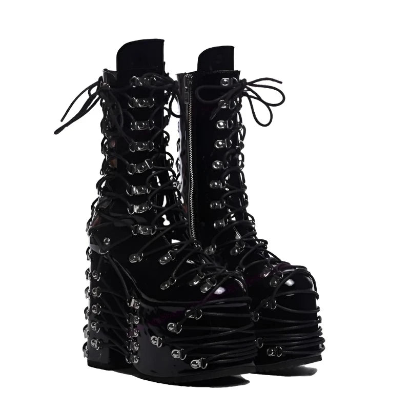 Nyx Obsidian Platforms - Lace & Thornz