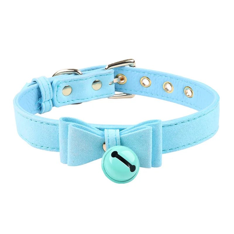 Pastel Kitten Bell Choker - Lace & Thornz