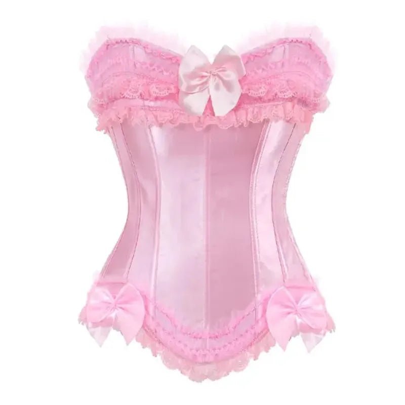 Pink Mischief Corset - Lace & Thornz