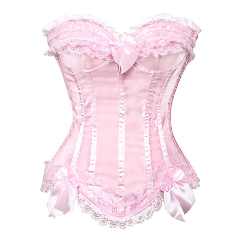 Pink Panther Corset - Lace & Thornz