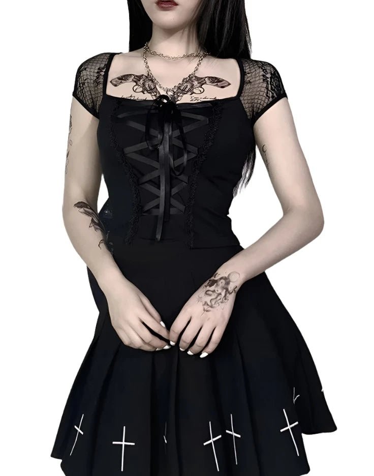 Purr - gatory Lace Top - Lace & Thornz