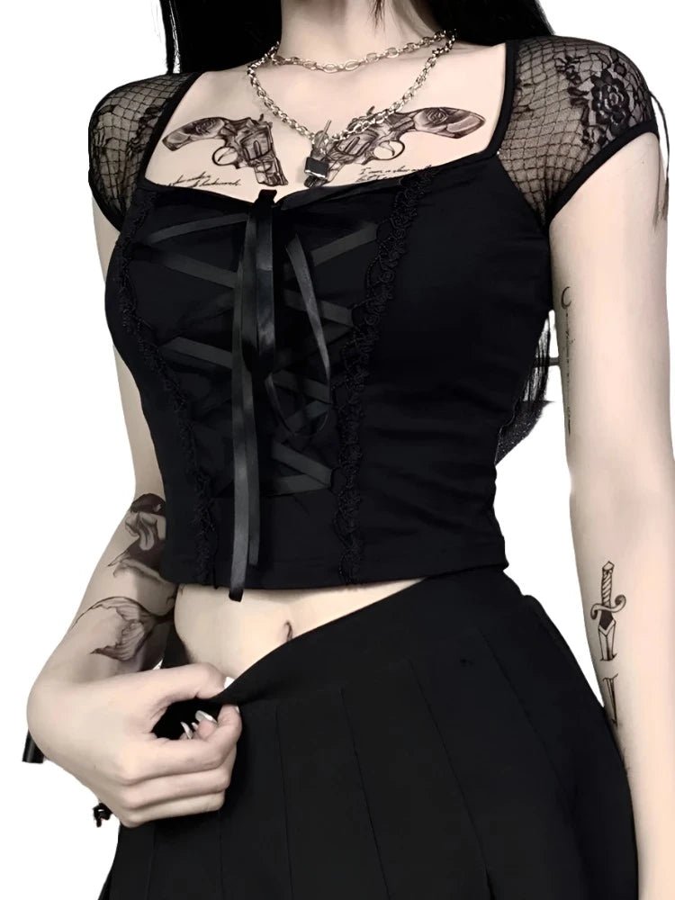 Purr - gatory Lace Top - Lace & Thornz