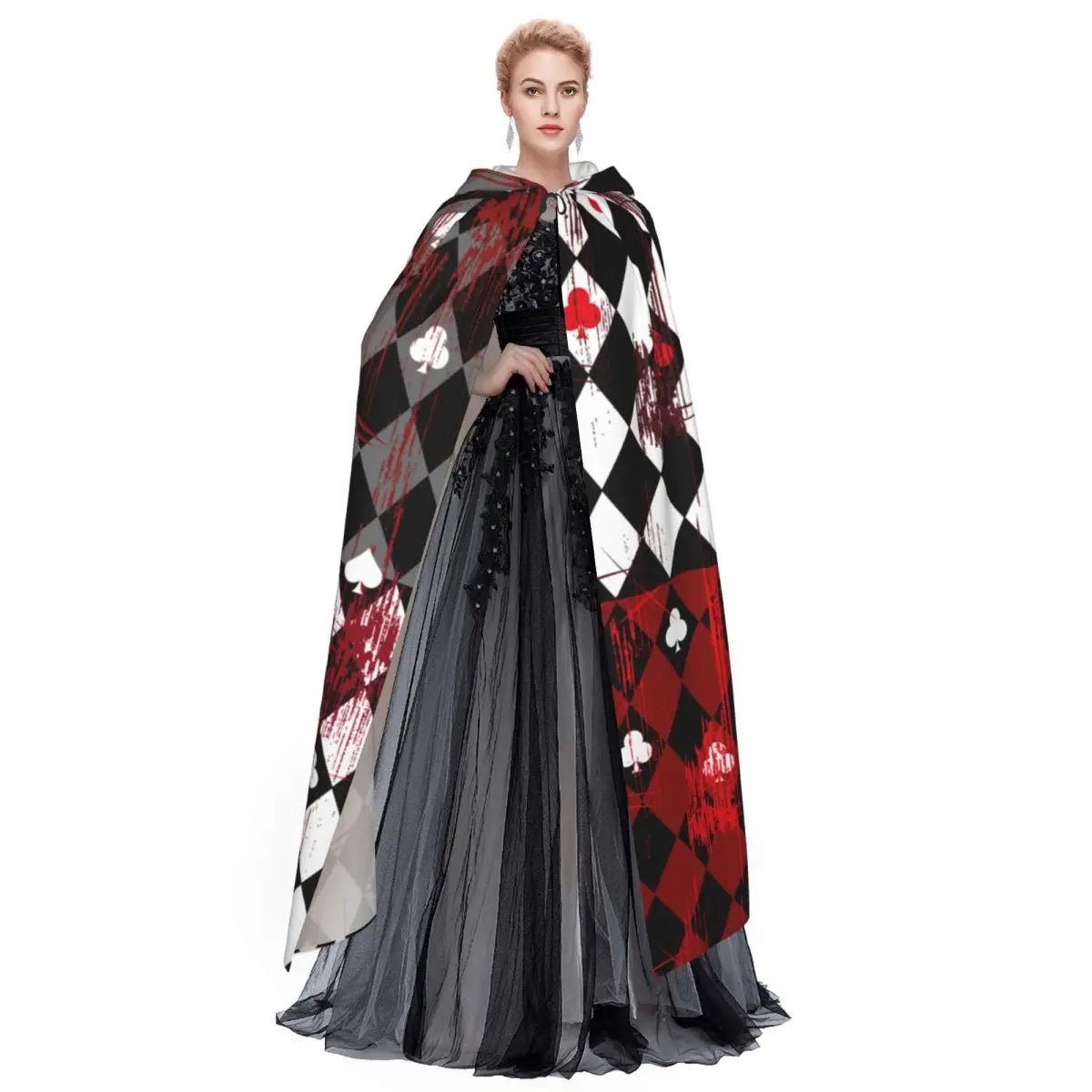 Queen Of Heart Bloody Cape - Lace & Thornz