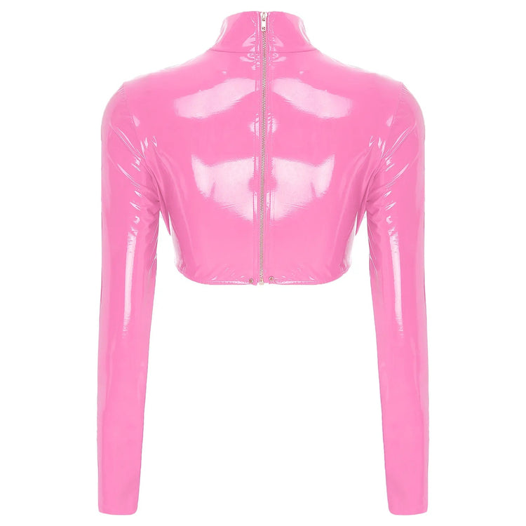 Secret Crush PVC Jacket - Lace & Thornz