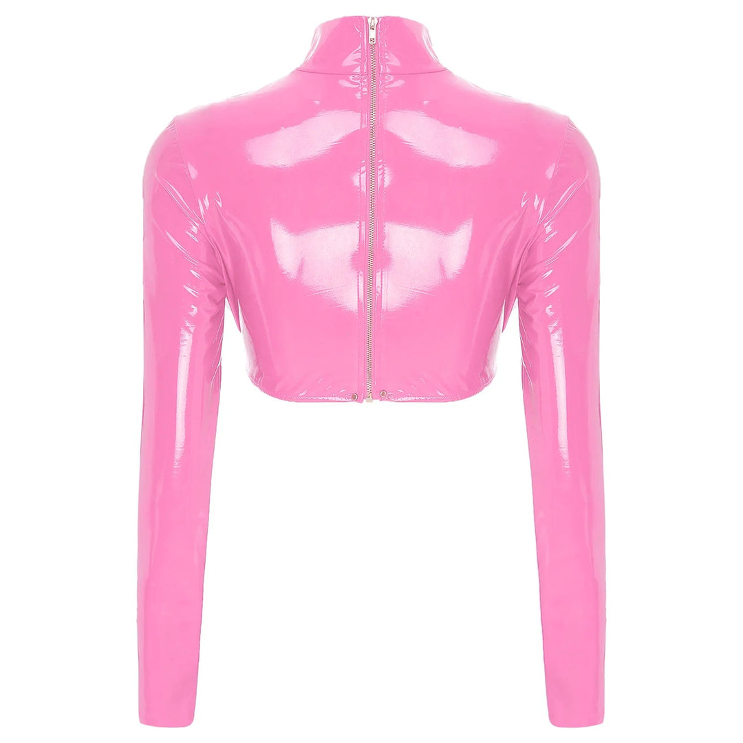 Secret Crush PVC Jacket - Lace & Thornz