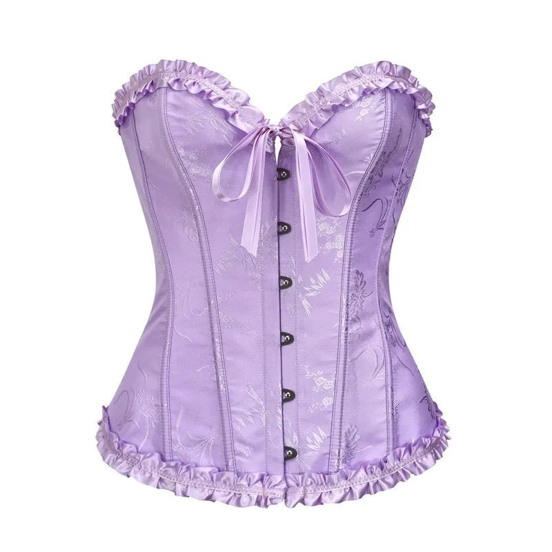 Shadow Lace Corset - Lace & Thornz