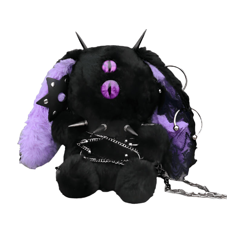 Shadowbite Plush Demon Bunny - Lace & Thornz