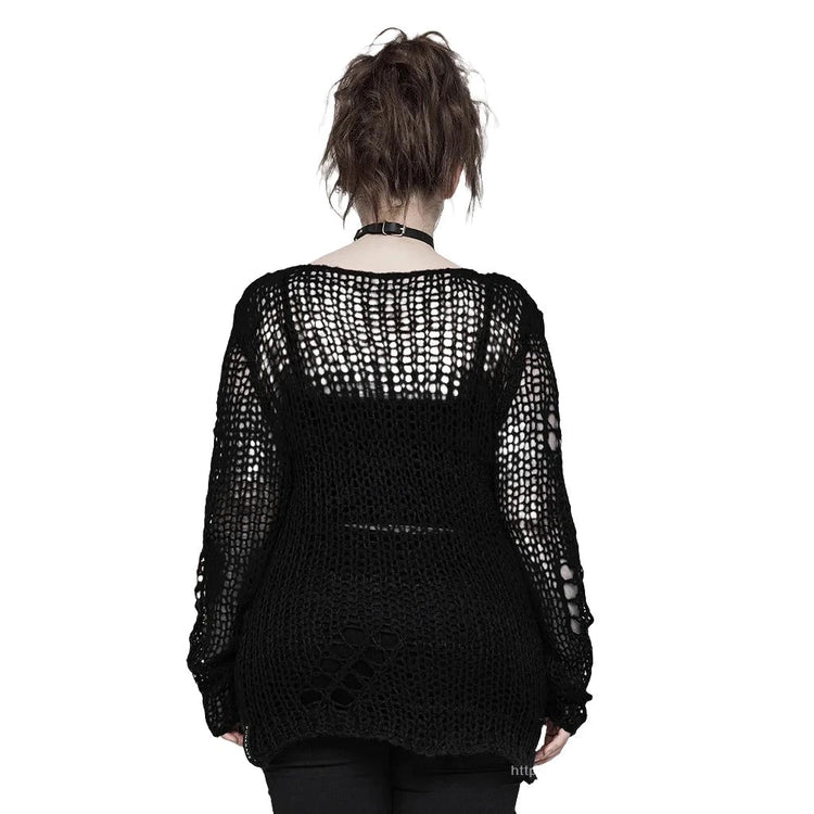 Shredded Soul Sweater - Lace & Thornz