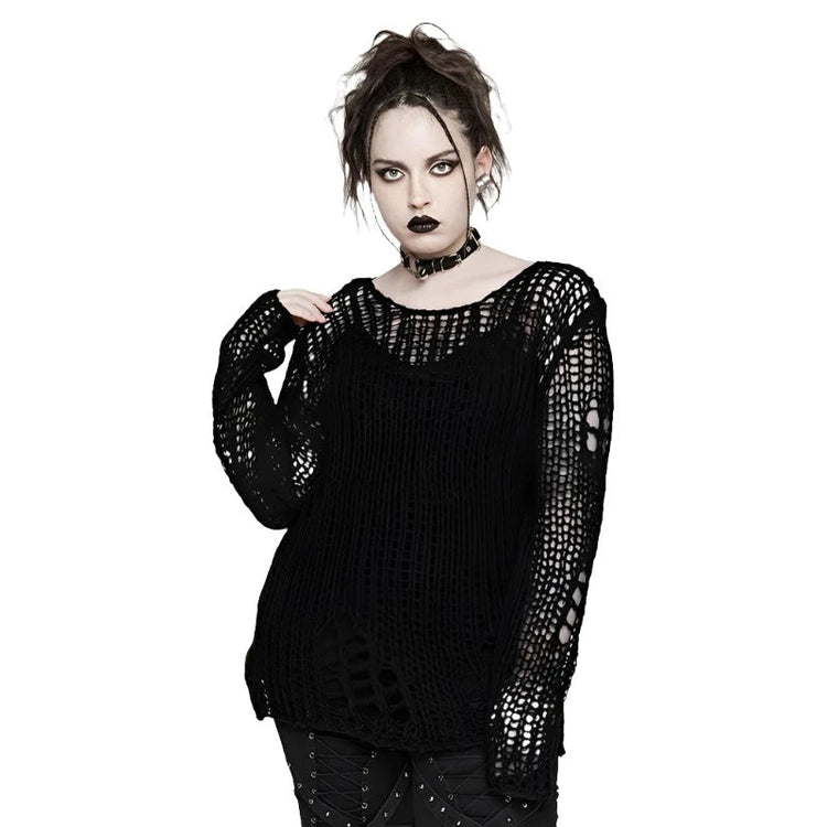 Shredded Soul Sweater - Lace & Thornz